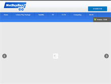 Tablet Screenshot of netbuybay.com